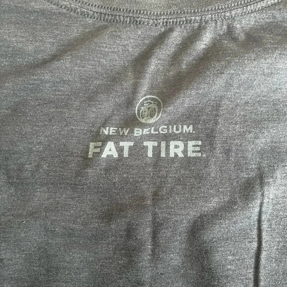 Long sleeve heather blue top - Picture 4 of 5
